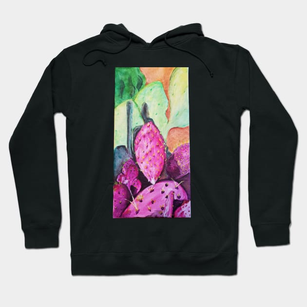 Purple Cactus Hoodie by Candace3811